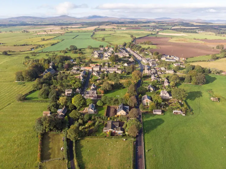 Chatton from the air